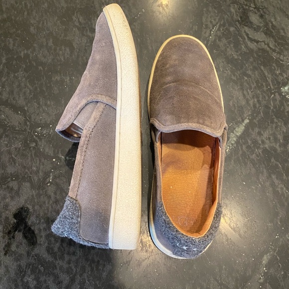 Ugg Cas Slip On gray suede sneakers - Picture 2 of 6